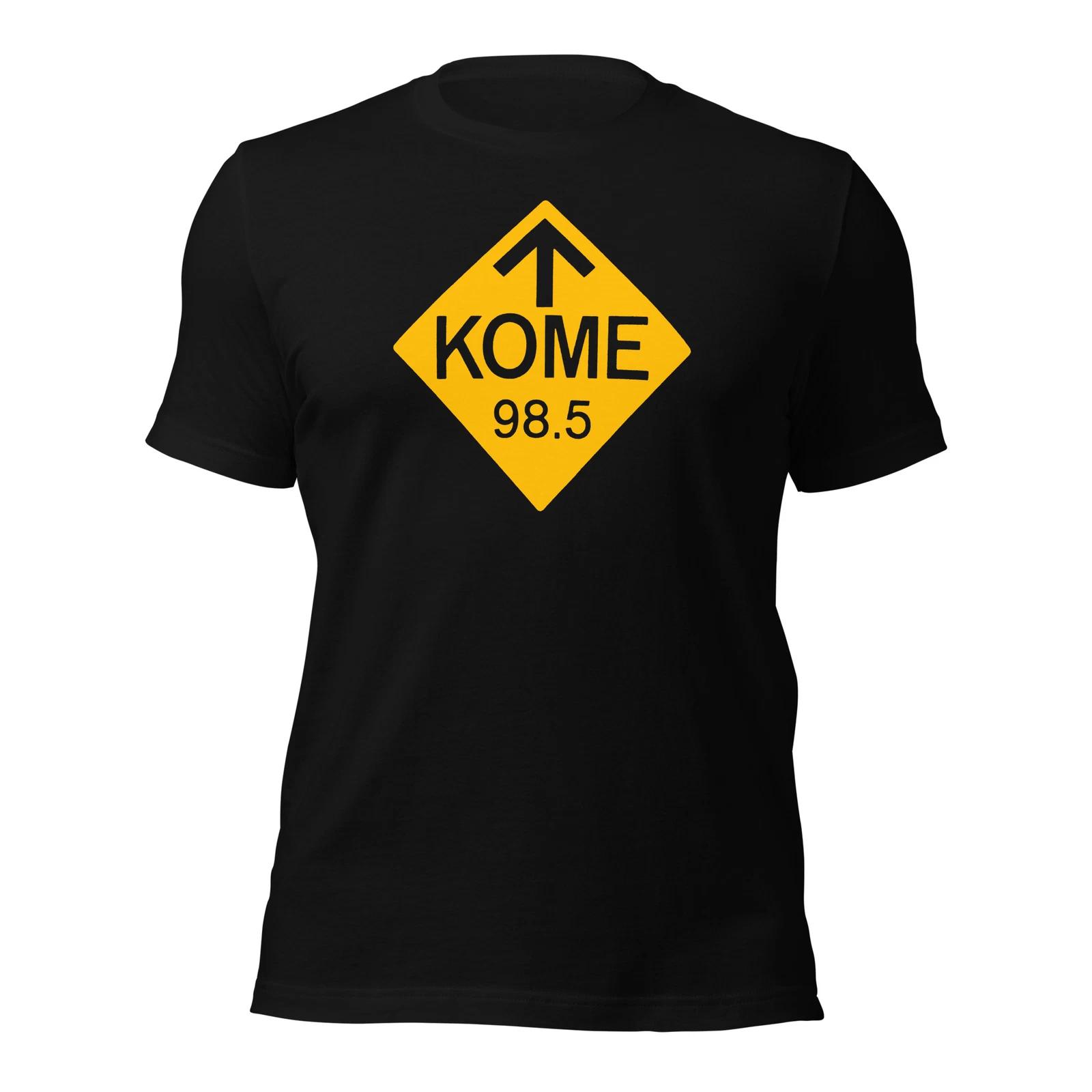KOME 98.5 Vintage Classic Radio Tee Shirt Graphic Unisex t-shirt L