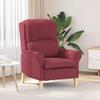 Armchair Burgundy Fabric