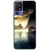For TCL 40 SE Case 2023 Soft Silicone Protective Black Tiger Lion Funda Coque for TCL 40SE Covers TPU Bumper for TCL40se Paras