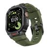 Rugged Integration Band with Case for Apple Watch 46mm 49mm Sport Silicone Strap with Metal Bumper Covers for iWatch 46 49mm