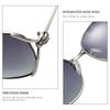 Sunglasses Women's Metal Polarized Sunglasses Anti Ultraviolet Anti Glare Polarized Driving Sunglasses