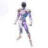 17cm Anime JoJo Figur Lila Stern Platin Actionfigur Stern Platin Figur Abnehmbare Statue Stehendes Modell Ornament Spielzeug Geschenk