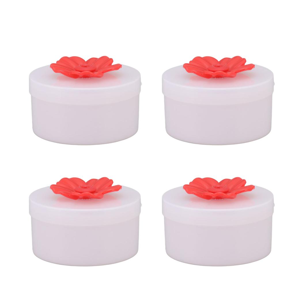 4pcs Feeder Flower Shaped Handheld Bird Feeder Wild Bird Feeding Tool for Outdoor Garden Yard