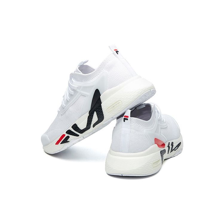 FILA Athletics Mind 3s Comfortable Fashion Fabric TPU Mesh Low-Top Casual Running Shoes Men sneaker FILA-White A12M122106FWT