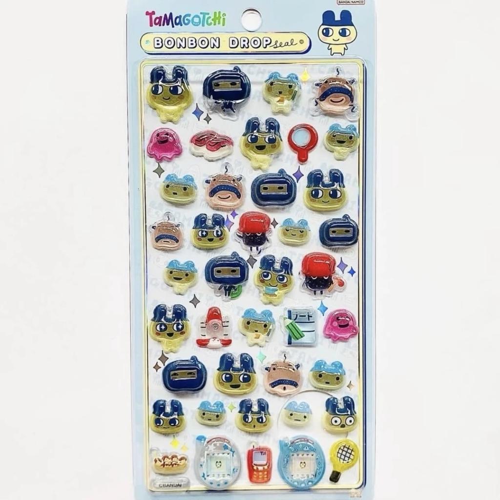 For Tamagotchi Stickers 3D Embossed Texture Cartoon Decorative Sticker Versatile DIY Nostalgic Digital Pet Theme Decoration