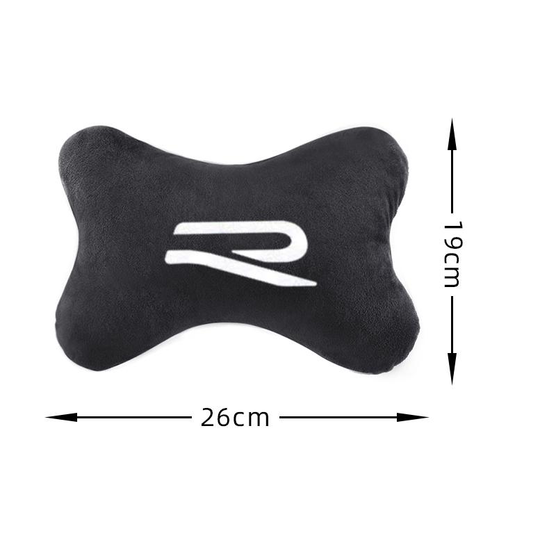 New Car Auto Seat Head Neck Rest Cushion Headrest Pillow Pad New R logo for VW Volkswagen Golf 8 MK8 Accessories