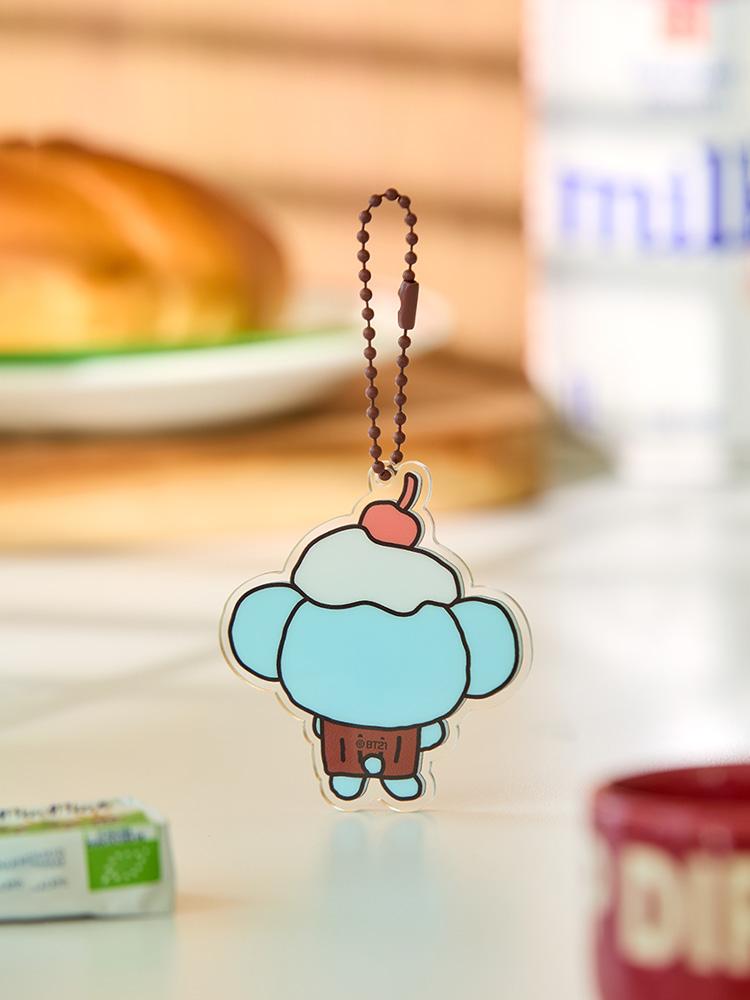 BT21 KOYA Bakery Acrylic Keyring Charm Official LINE FRIENDS