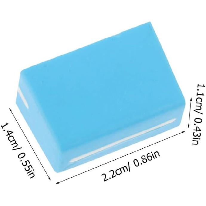 10Pcs Slider Cap Replacement Knob for Mixer Fader Control 4Mm Inner Hole Assorted Colors for Various Devices
