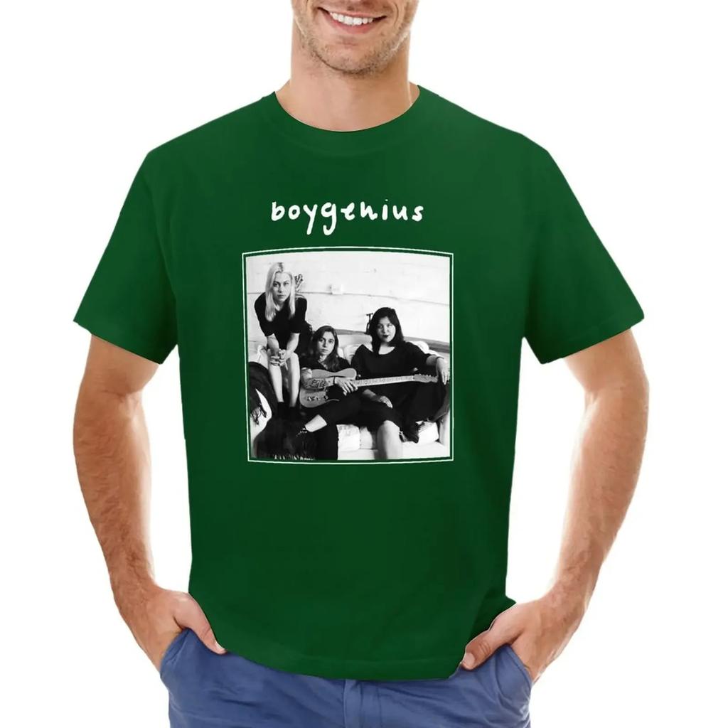 BOYGENIUS T-shirt summer tops sports fans heavyweights tops Short sleeve tee