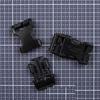 2pcs Hardware Dual Side Release Buckles 2 Sizes Backpack Belt Parts Bag Strap Webbing  Outdoor Tool