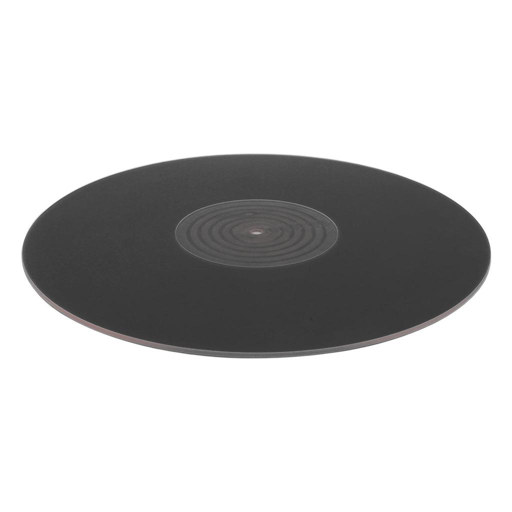 Record Turntable Pad Anti Static Acrylic Improve Sound Quality Professional Turntable Slipmat for 12 Inch Record