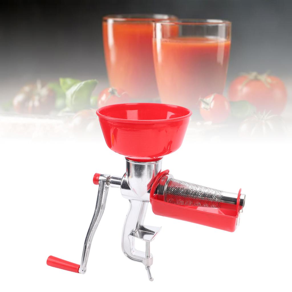 Manuelle Tomatenpassiermaschine Aluminiumlegierung Mehrzweck Tomatensaucenbereiter Lebensmittelmühle für Gemüse Ingwer Früchte Sauce