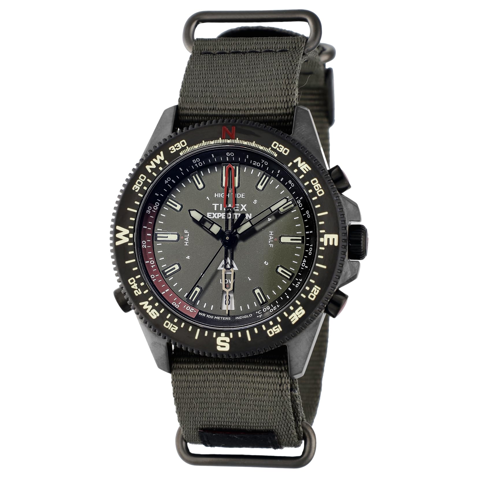 

Часы Timex Expedition North TW2W91100 кварцевые 100M водонепроницаемые сапфировое стекло циферблат цвета хаки нержавеющая сталь [TIMEX] мужские [б/у] хаки