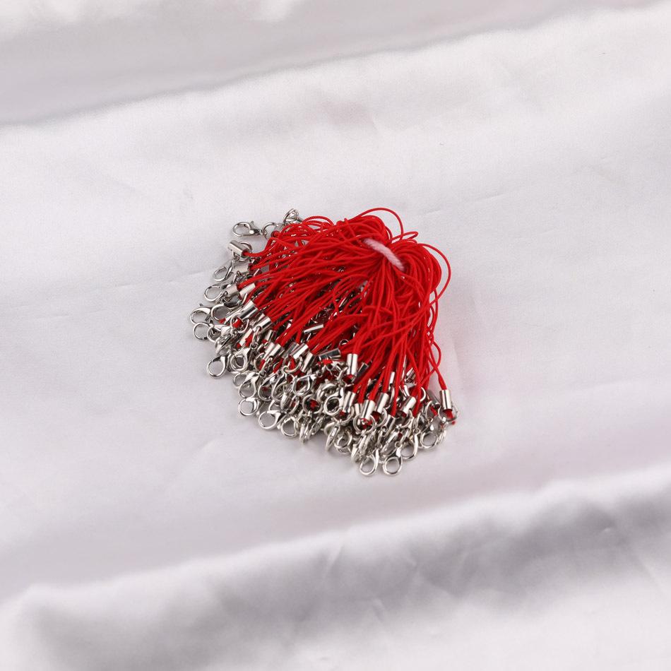 Multicolor Lobster Clasp Mobile Phone Lanyard - DIY Handmade Rope for Jewelry Accessories