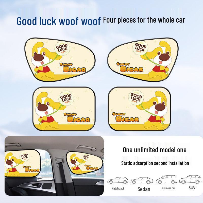 2025 Car Sunshade: Heat Insulation & Sun Blocker Side Window Curtain