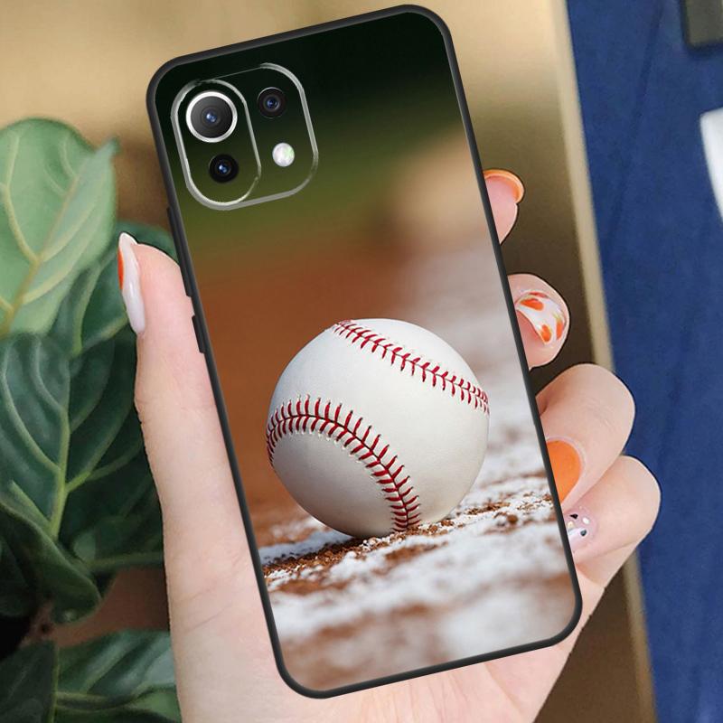 Baseball Case For Xiaomi 15T 14T 13T Pro 14 15 Ultra 17 Pro Max POCO X7 F8 Pro X5 X6 F5 F6 F7 Coque
