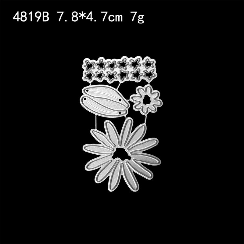 

Die цветок для цветов Скрапбукинг ремесло нож для резки Die Diy резки металла умирает 7.8*4.7cm