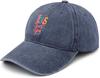 Jesus Loves You Washed Baseball Cap Distressed Polyester Casual Style Adult Adjustable