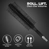 Beardo Roller Hair Brush For Men | Volumizing Smoothening Comb For All Hair Types | Lightweight Hair Styling Tool