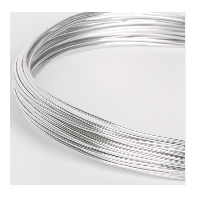 1-10metrový vícebarevný hliníkový drát 18 gauge korálkový řemeslný drát pro svépomocné šperky