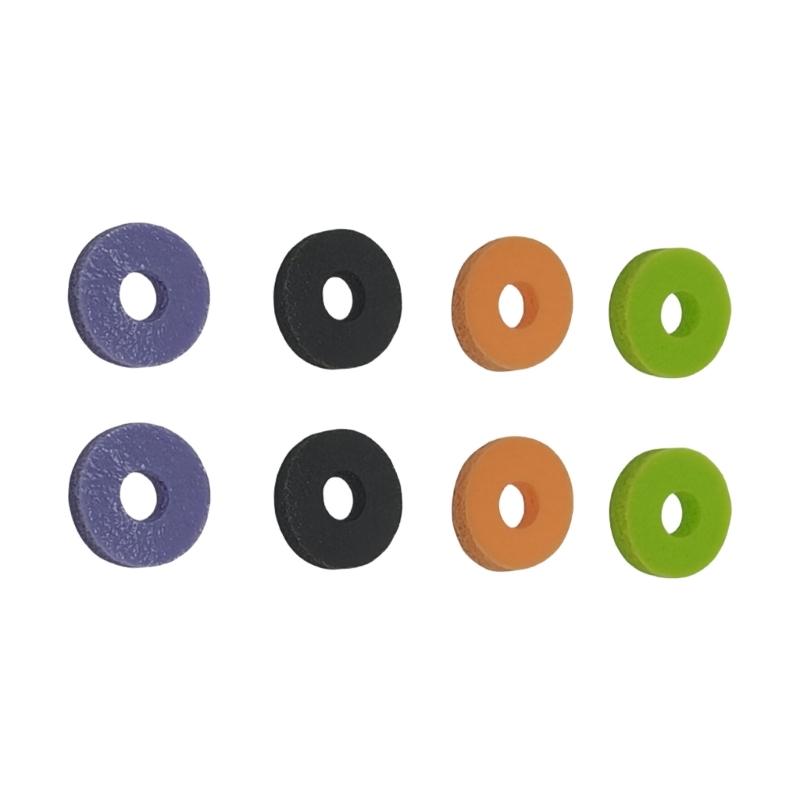 8pcs Aim Assist Rings Motion Control Rings for Gaming Controller Auxiliary Rings Wear Resistant for Multiplatform 1