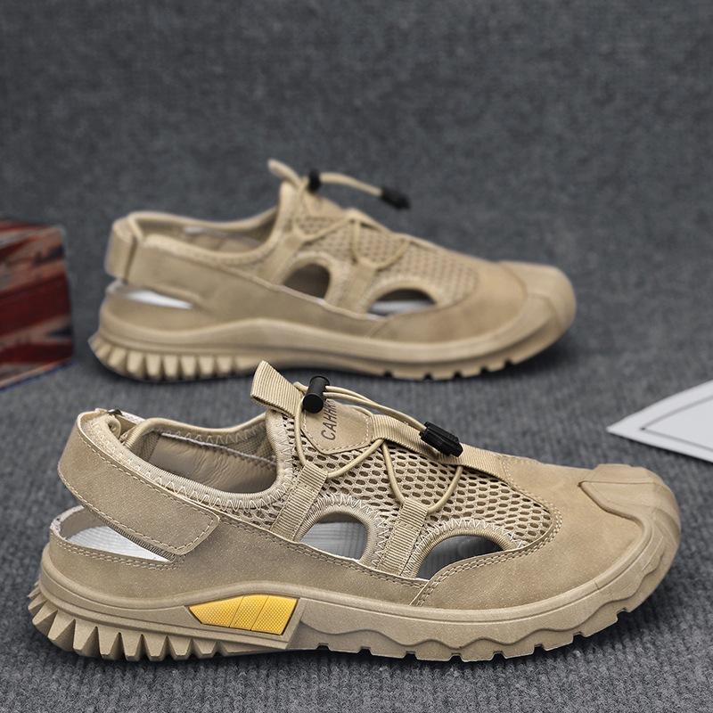 

Creek shoes men s wading quick-drying large mesh shoes men s hollow breathable mesh shoes men s sports trendy shoes summer 2024 44