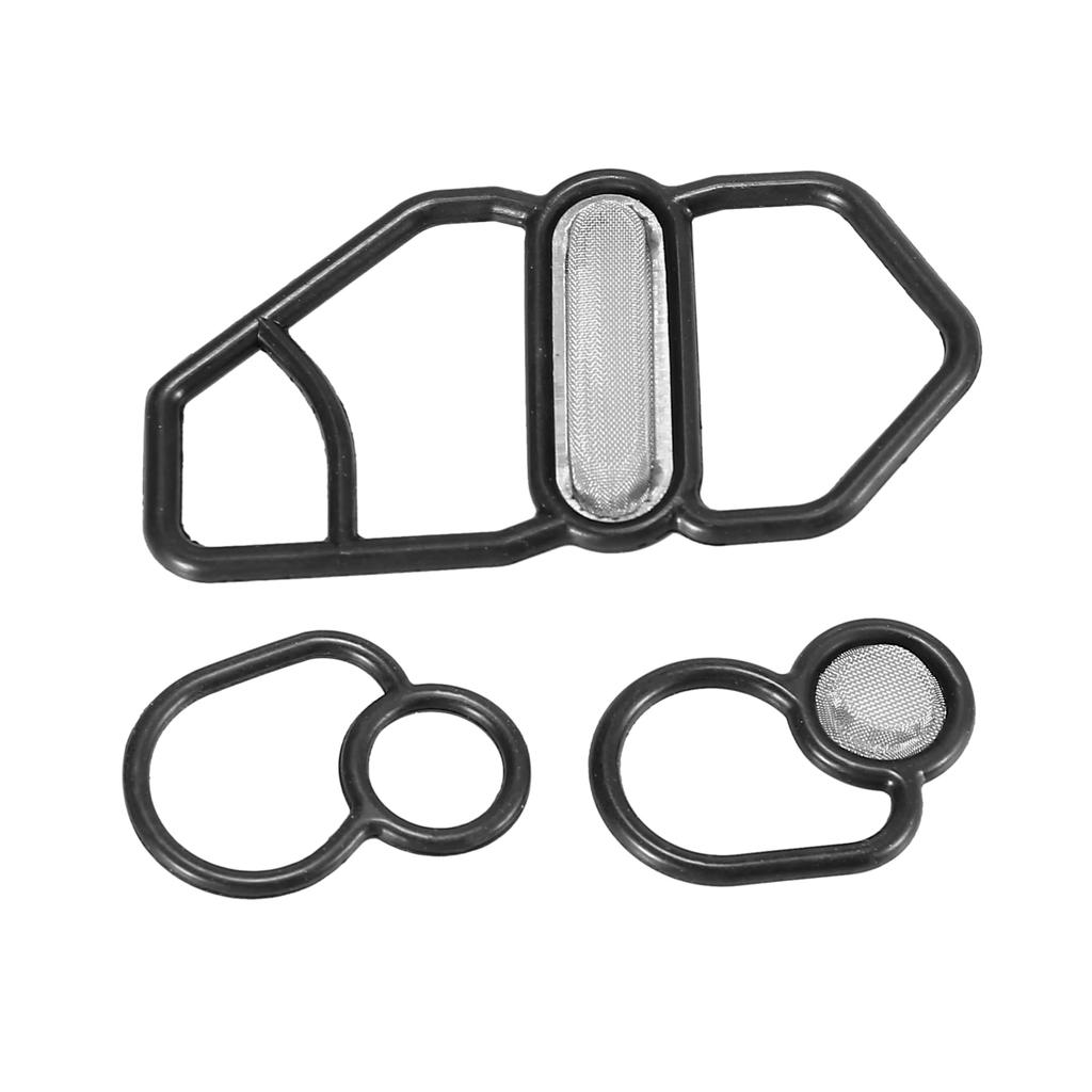 X AUTOHAUX Car Solenoid Gasket Kit 15825-P08-005 36172-P08-005 36172-P08-015 Compatible