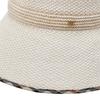 Daks Brown Line Color Mixed Cotton Bonnet Hat Dbhe4e149w1
