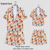 Hawaiian Floral Beach Resort Unisex Two-Piece Set: Loose Short Sleeve Shirt & Shorts
