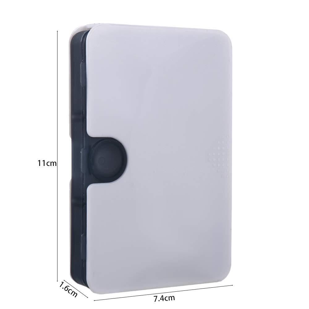 Portable Small Outdoor Pill Case Vitamin Travel Medicine Organizer Tablet Dispenser Weekly Pill Box Pill Storage Box