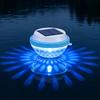 Solar Floating Water Light for Poolside Pond Decor, Color Accent for Patio Garden Water Features, Rounded ABS Shell