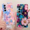 For Xiaomi Redmi 15 4G 5G Case Cool Lion Stylish Flowers Painted Cover Soft Slim Phone Case For Xiaomi Redmi 15 5G Redmi15 Shell