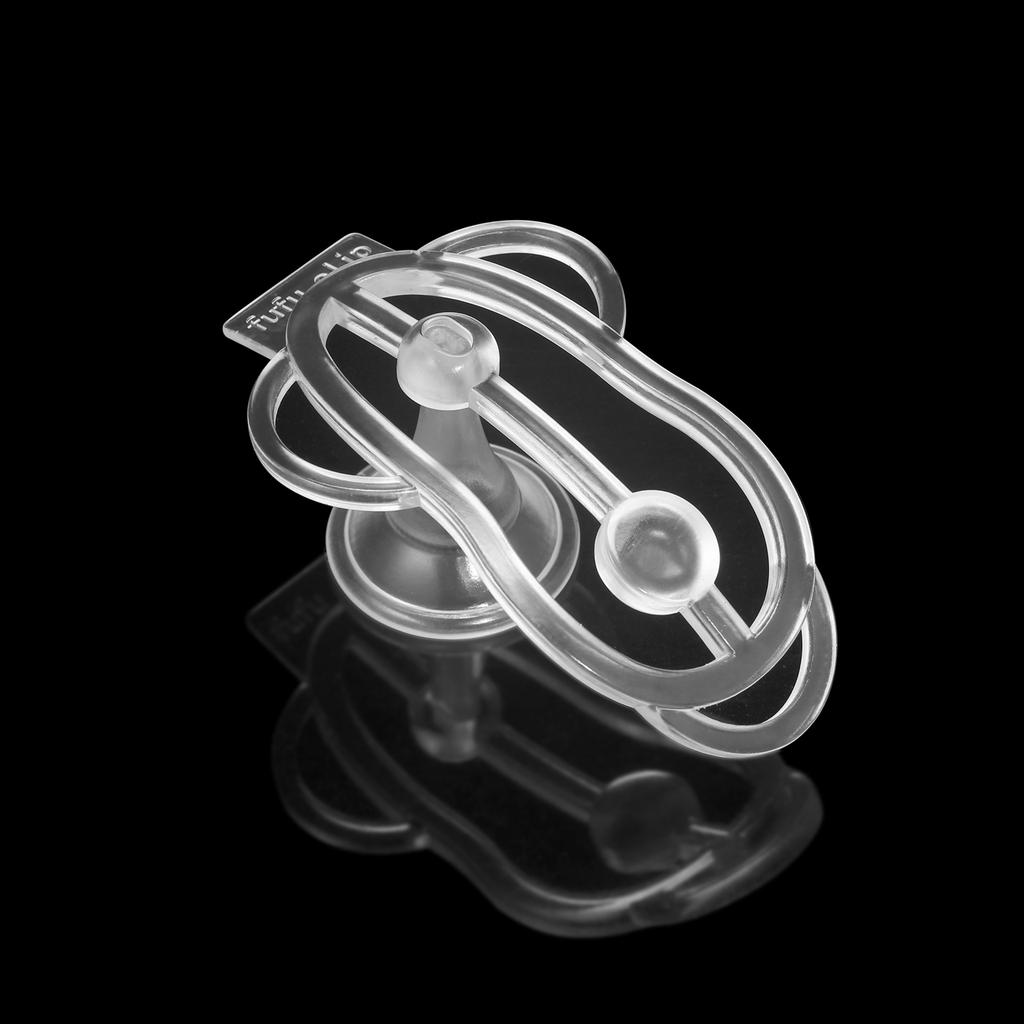 Nueva Jaula de Castidad Clip Fufu Dispositivo de Castidad Ascético Sissy Anillo para el Pene Ligero Fetiche Anti-engaño Juguetes Sexuales para Adultos para Hombres