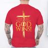 I've Read The Final Chapter God Wins Christian Faith Cross T-Shirt Men Fashion Women's Tshirts Streetwear Tee Casual Camisetas