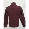 Herren Fleece Dickerer Pullover Halber Reißverschluss Rollkragen Warm Pullover Schlank Gestrickt Wollpullover Frühling