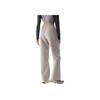 Anta Comfortable Casual Simple High-Waisted Straight Leg Sports Pants Women Pants Light-Gray 962516501-1