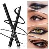 Waterproof Matte Blue Eyeliner Gel Pencil Ultra-fine Smooth Quick Dry Non-Smudge Easy Wear Black Brown White Eyeliner Pen Makeup