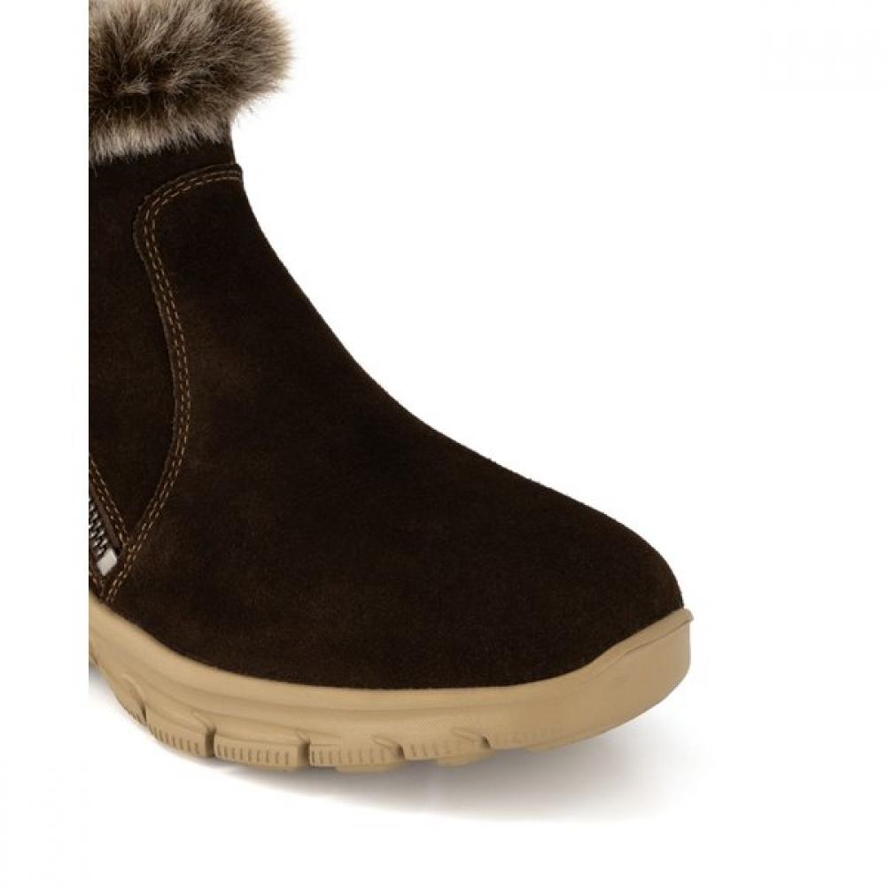 Soda Women S caSual Fur bootS 4cm Alb303 Sa20