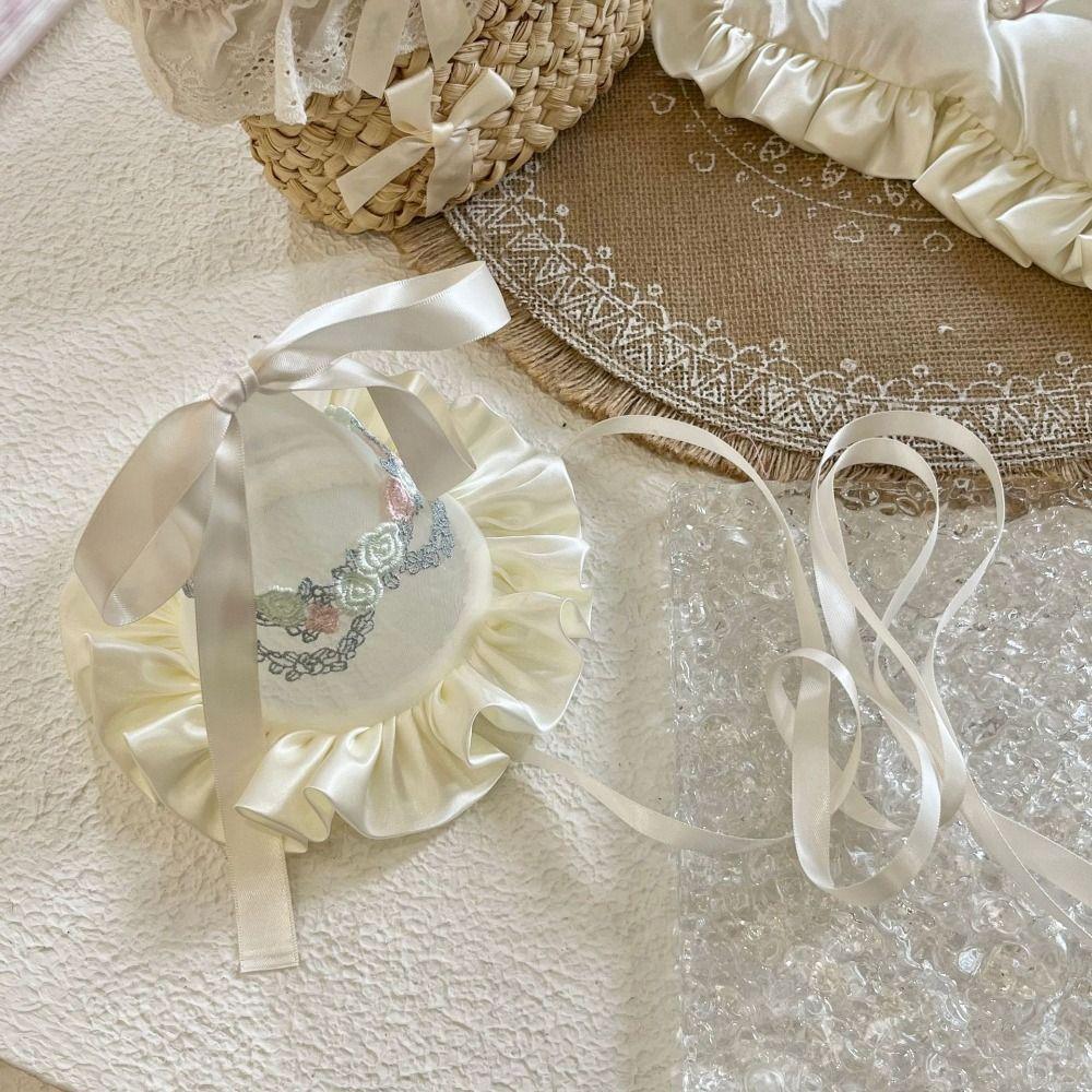 Embroidery Birthday Crown Bow Birthday Cap Creative Birthday Hat Hairpin Girls