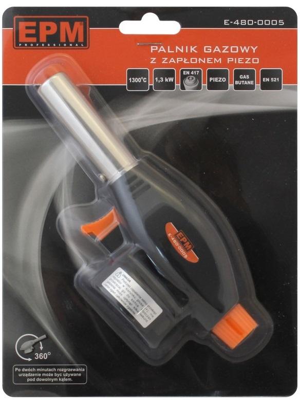GAS BURNER WITH PIEZO - E-480-0005