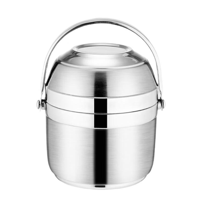 

BST 1.5L Stainless Steel Double Layer Insulated Lunch Box