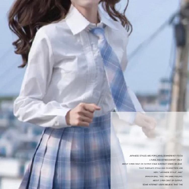 Lazy JK Ties Plaid Uniform School Student Necktie for Boy Girl Cosplay Neckwear