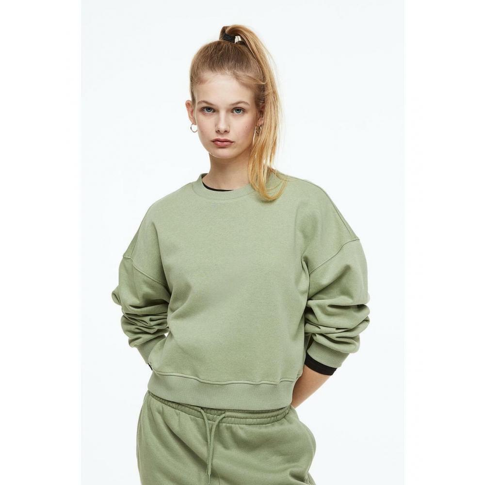 

H&M Толстовка Хаки Зеленый 1143405005