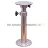 Telescopische en afneembare tafelpoten van volledig aluminium voor campers, jachten en schepen.
