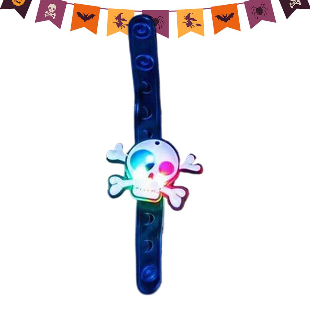 Glowing Halloween Toys Led Rings Necklaces Watches Party Favors Flashing Glowing Fun Toys Trick Or Treat Party Supplies