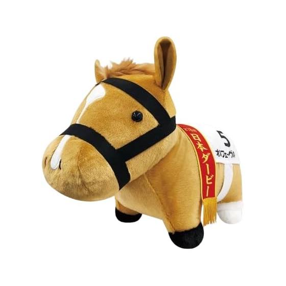 Thoroughbred Collection Orfevre Fluffy BIG Plush Approximately 45cm (Winner s Garland from the 78th Japanese Derby) H35cm x W18cm x D45cm