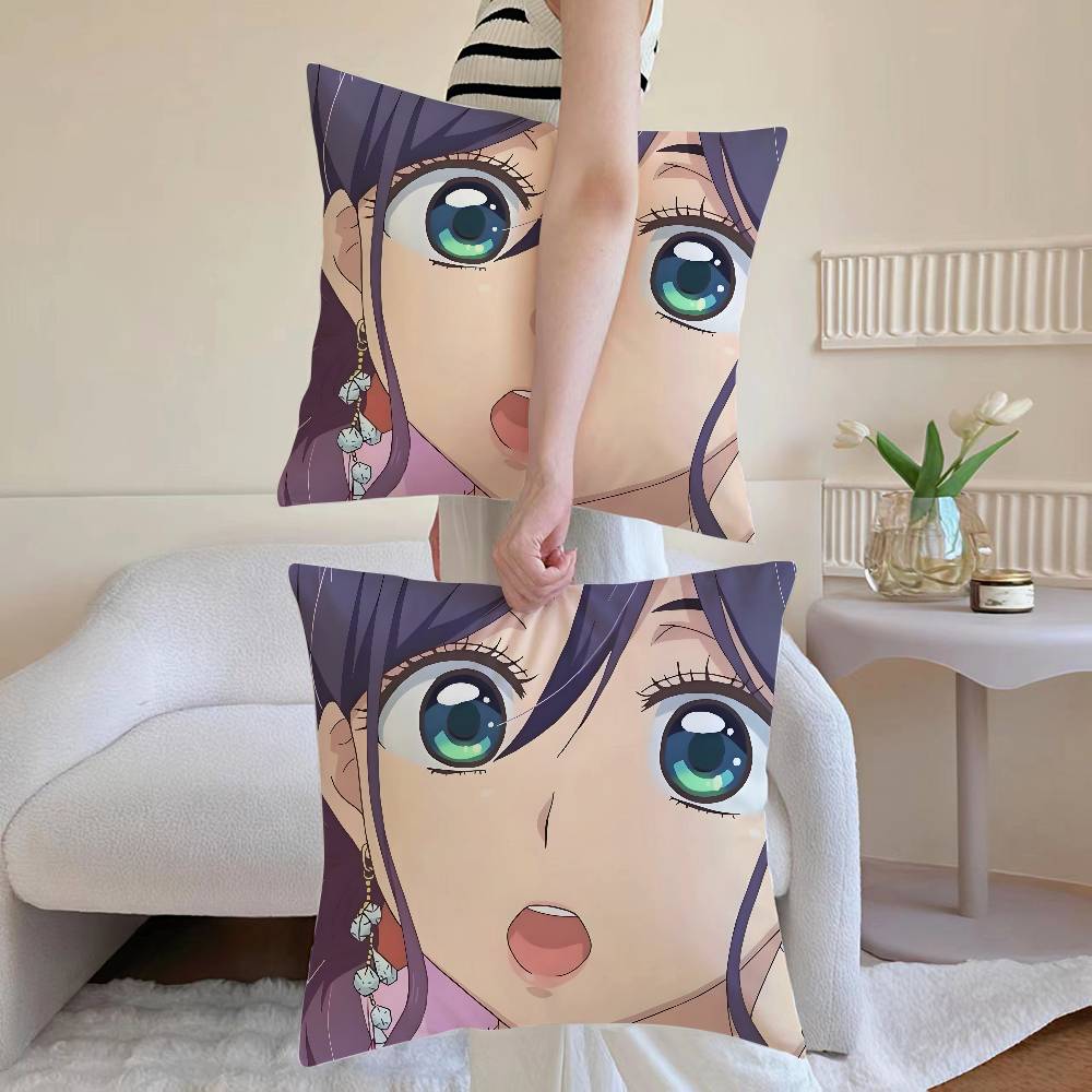 K-Kiss Him Not Me Pillow Case Anti-dustmite Pillowcase Invisible zipper silky Sofa cushion cover