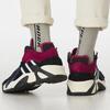 adidas Originals Streetball J Comfortable Abrasion Resistant Low Top Children's Basketball Shoes Black Purple FV5148