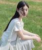 Ohesio Frill Jersey T-Shirt, Ivory