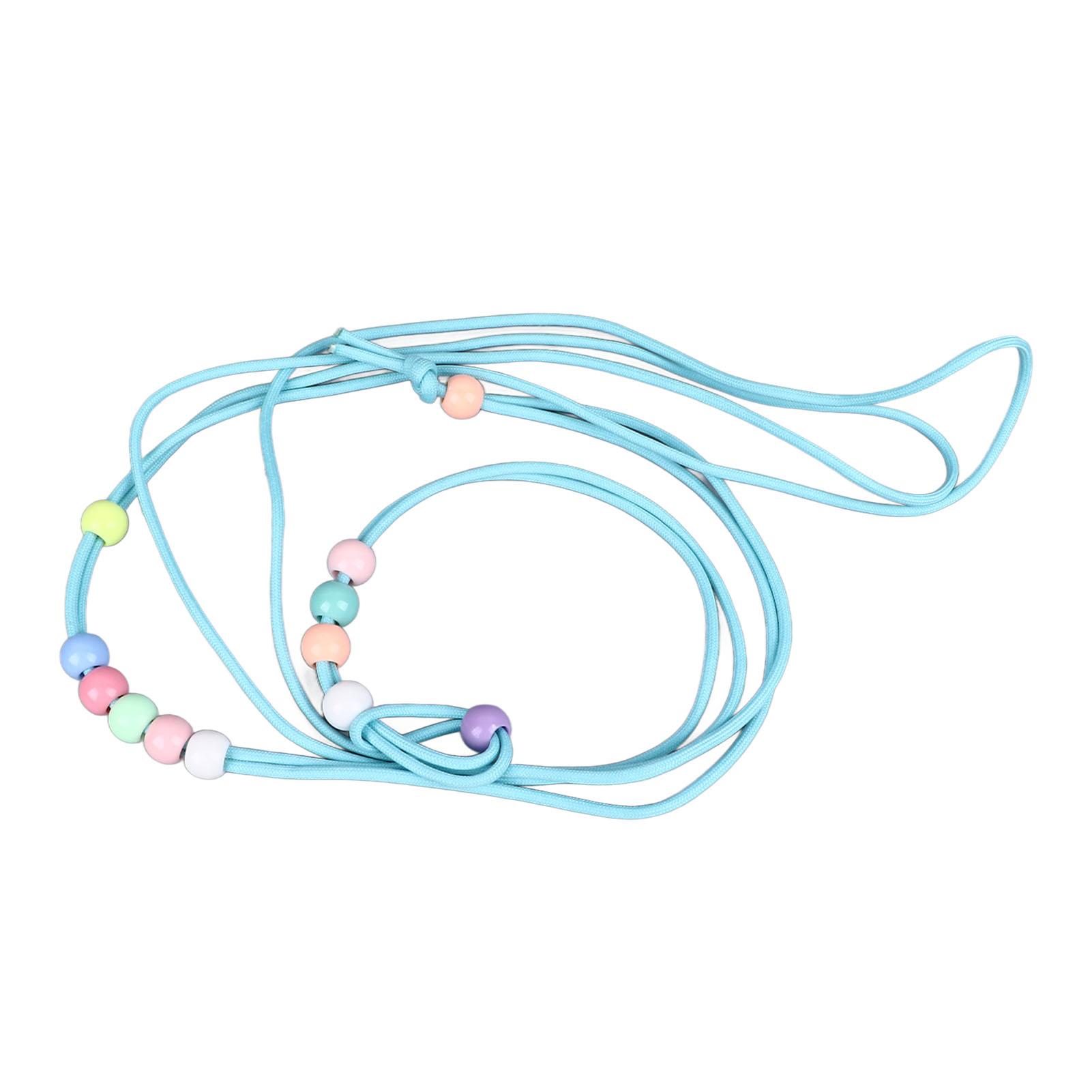 

Reptile Walking Leash Luminous Flexible Nylon Adjustable Harness Lizard Traction Rope for Turtle синий